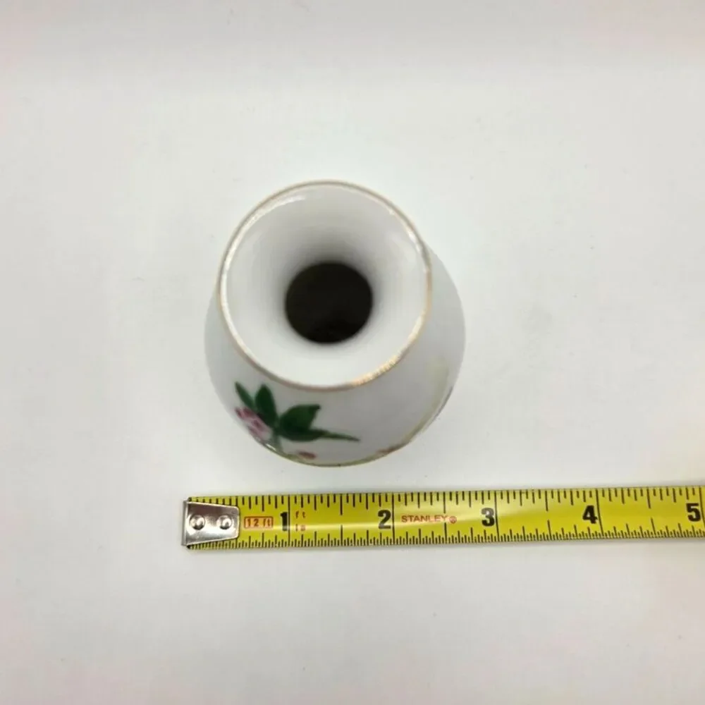 Vintage Chinese Miniature Porcelain Vase 4